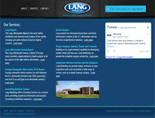 Tablet Screenshot of langmarketing.com